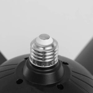 18 in. Black 2 - in - 1 Dimmable Indoor LED Ceiling Fan Flush Mount Light with 6 - Speed and Timer Setting - Stu's Home Improvement Outlet